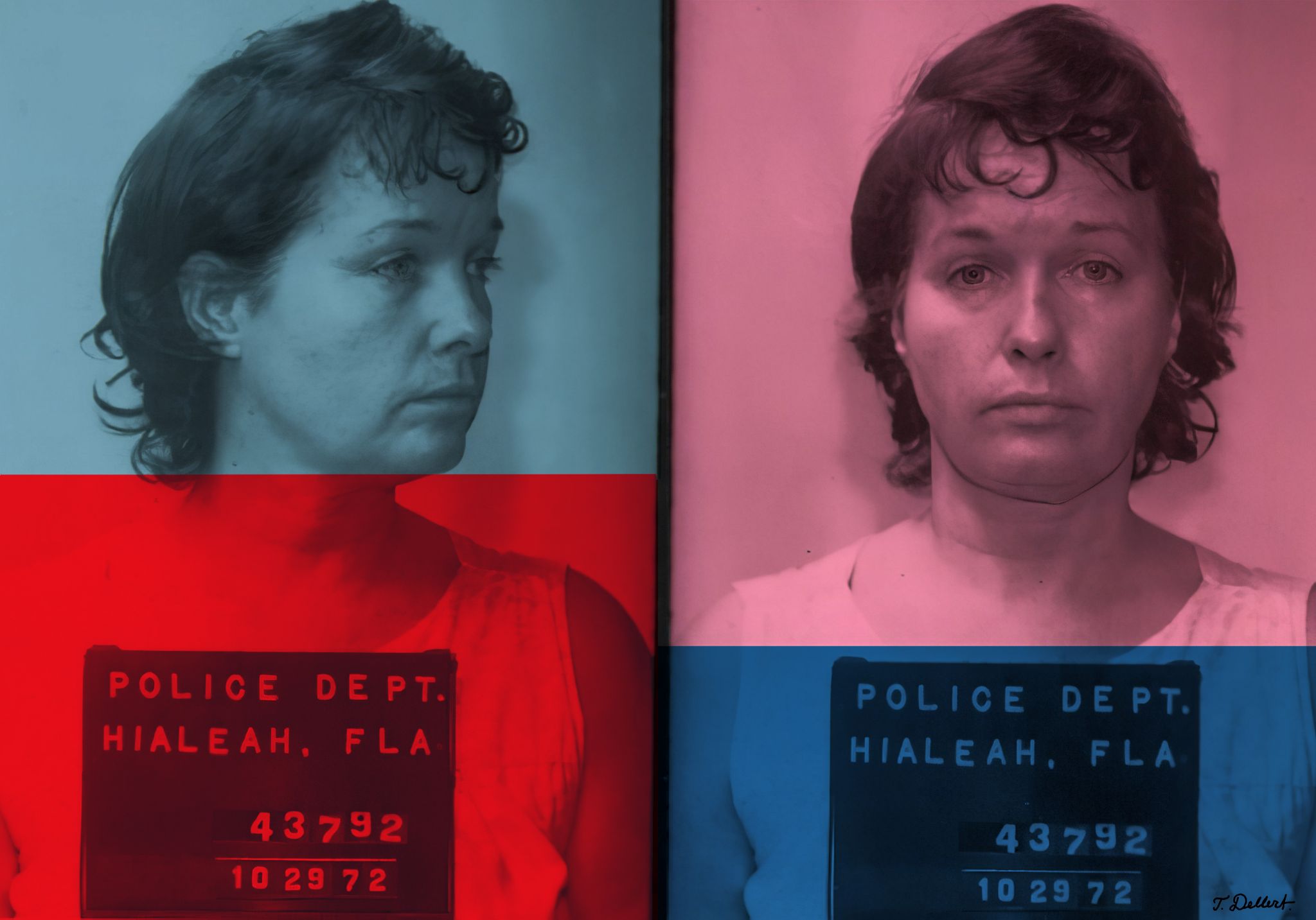 Bettie Page Mug shot  copy 2